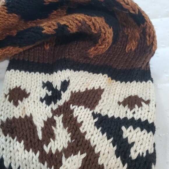 Express Handknitted International Vtg Sweater - Cardigan - Fall Inspired 🍁🎃 - Picture 5 of 9